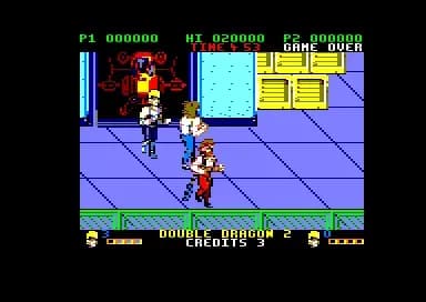 Screenshot de Double Dragon II: The Revenge (128k)