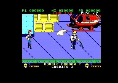Screenshot de Double Dragon II: The Revenge (128k)