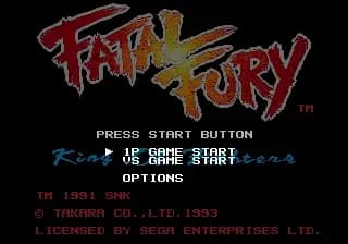 Screenshot de Fatal Fury