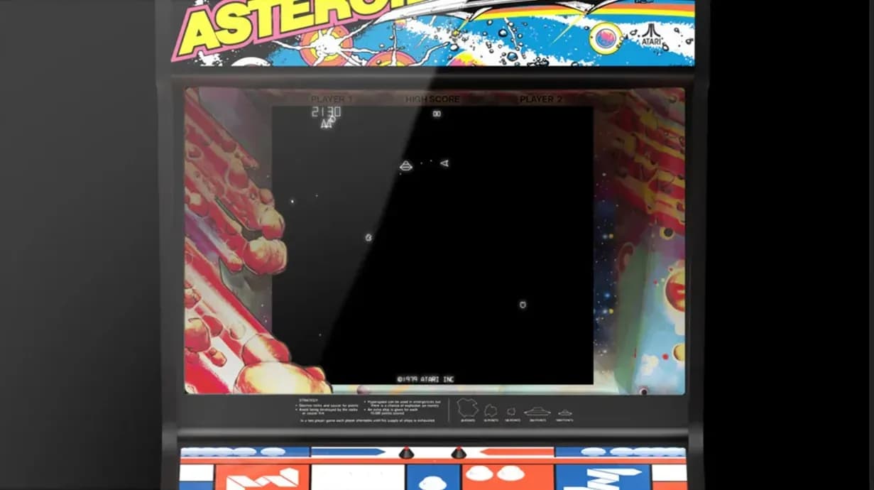 Screenshot de Polymega Collection Vol. 1 - Asteroids