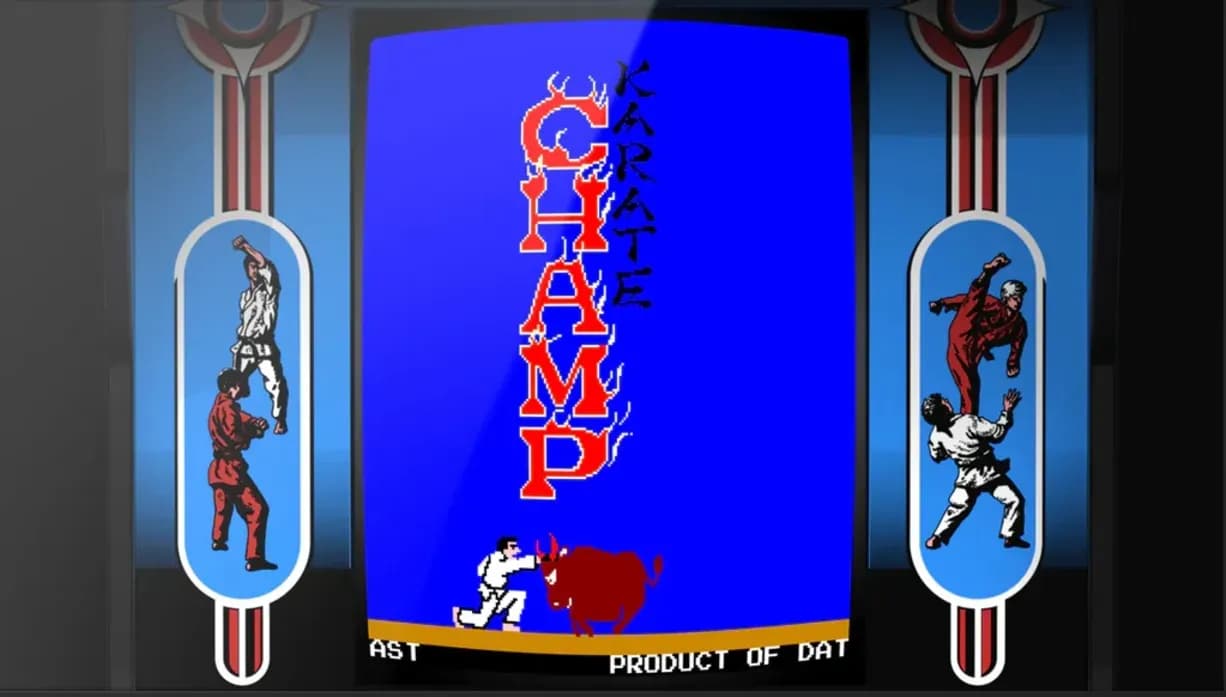 Screenshot de Polymega Collection Vol. 2 - Karate Champ