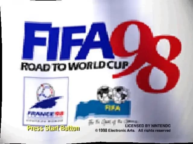 Screenshot de FIFA Road to World Cup 98