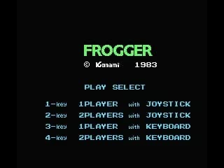 Screenshot de Frogger