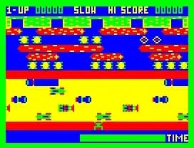 Screenshot de Frogger