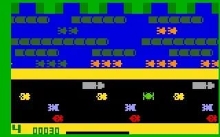 Screenshot de Frogger