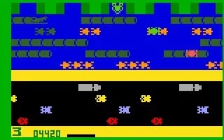 Screenshot de Frogger