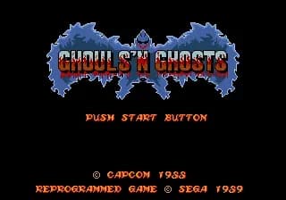 Screenshot de Ghouls'n Ghosts