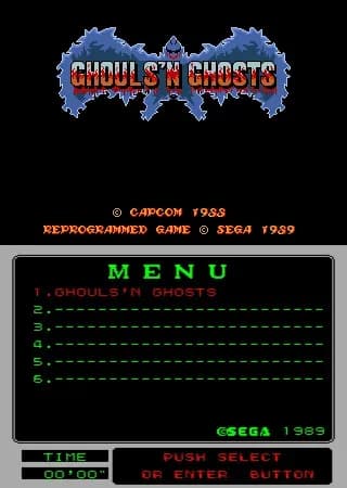 Screenshot de Ghouls'n Ghosts