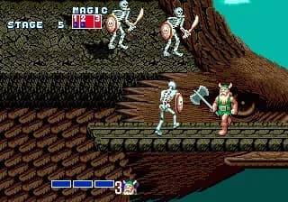 Screenshot de Golden Axe