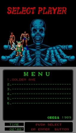 Screenshot de Golden Axe