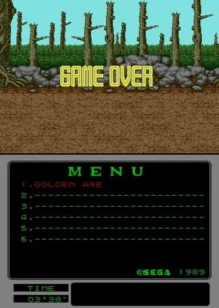 Screenshot de Golden Axe