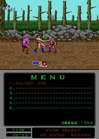 Screenshot de Golden Axe