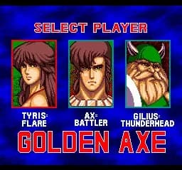 Screenshot de Golden Axe