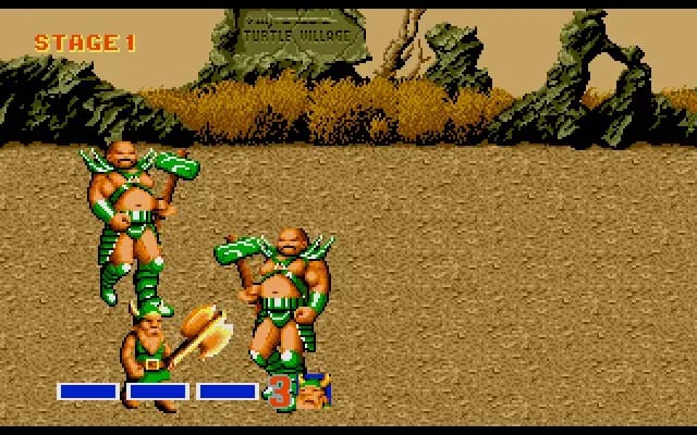 Screenshot de Golden Axe
