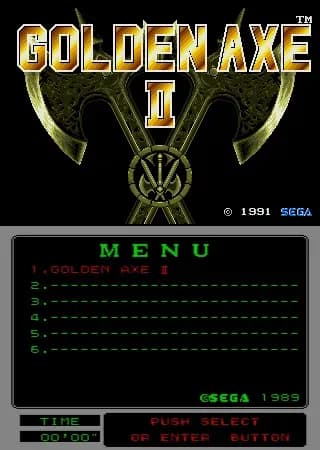 Screenshot de Golden Axe II