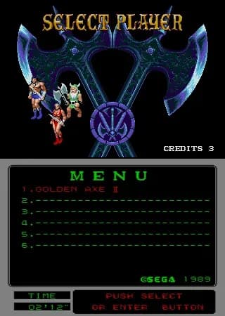 Screenshot de Golden Axe II