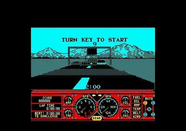 Screenshot de Hard Drivin'