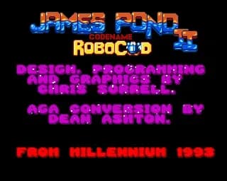 Screenshot de James Pond II: Codename RoboCod