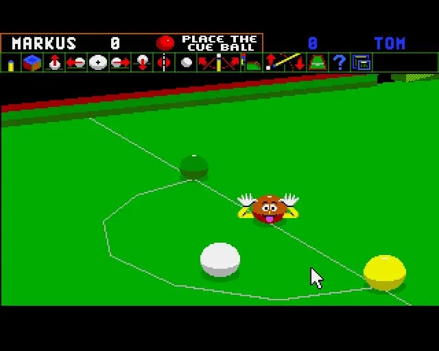 Screenshot de Jimmy White's Whirlwind Snooker