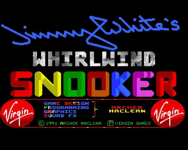 Screenshot de Jimmy White's Whirlwind Snooker