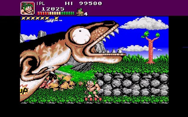 Screenshot de Joe & Mac: Caveman Ninja