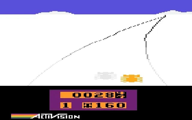 Screenshot de Enduro