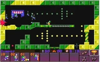 Screenshot de Lemmings 2: The Tribes