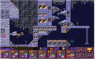 Screenshot de Lemmings 2: The Tribes