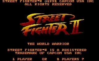 Screenshot de Street Fighter II
