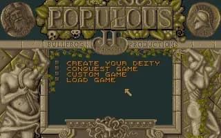 Screenshot de Populous II