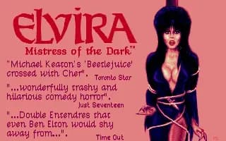 Screenshot de Elvira - Mistress of the Dark