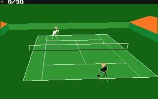 Screenshot de International 3D Tennis