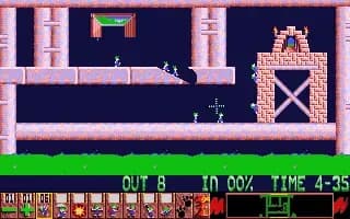 Screenshot de Lemmings