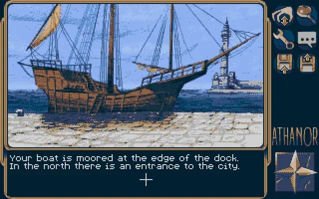 Screenshot de Athanor II - La Légende des Hommes-Oiseaux