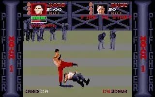 Screenshot de Pit-Fighter / Super Space Invaders