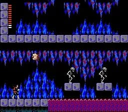 Screenshot de Castlevania II: Simon's Quest