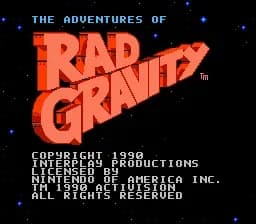 Screenshot de The Adventures of Rad Gravity