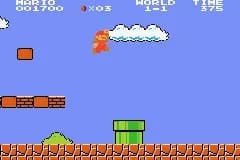 Screenshot de Super Mario Bros.
