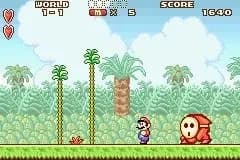 Screenshot de Super Mario Advance