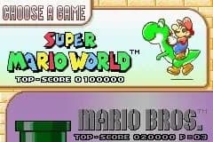 Screenshot de Super Mario World: Super Mario Advance 2