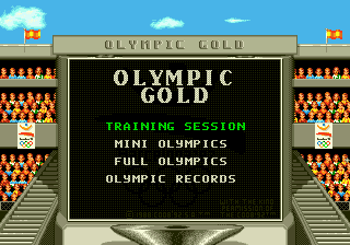 Screenshot de Olympic Gold