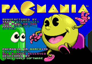 Screenshot de Pac-Mania