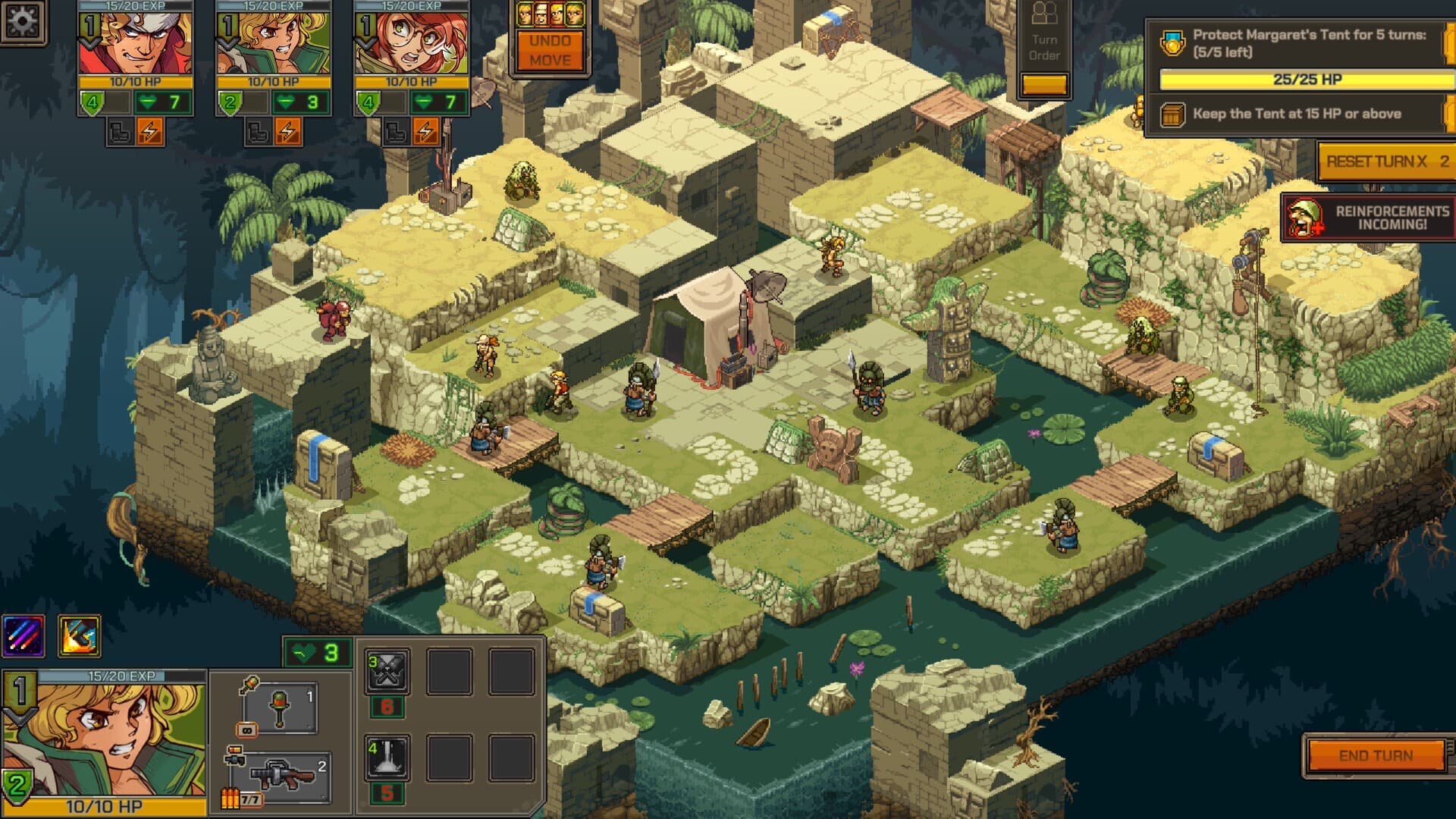 Screenshot de Metal Slug Tactics