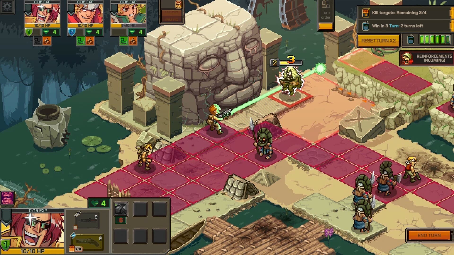 Screenshot de Metal Slug Tactics