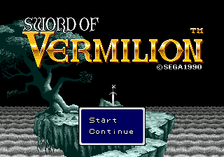 Screenshot de Sword of Vermilion