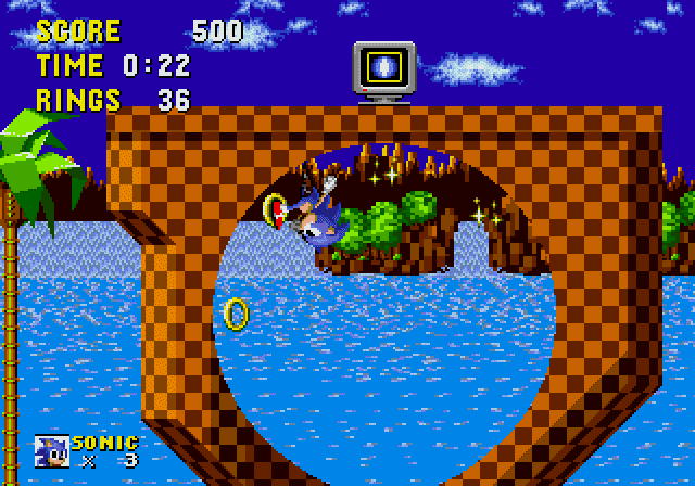 Screenshot de Sonic the Hedgehog