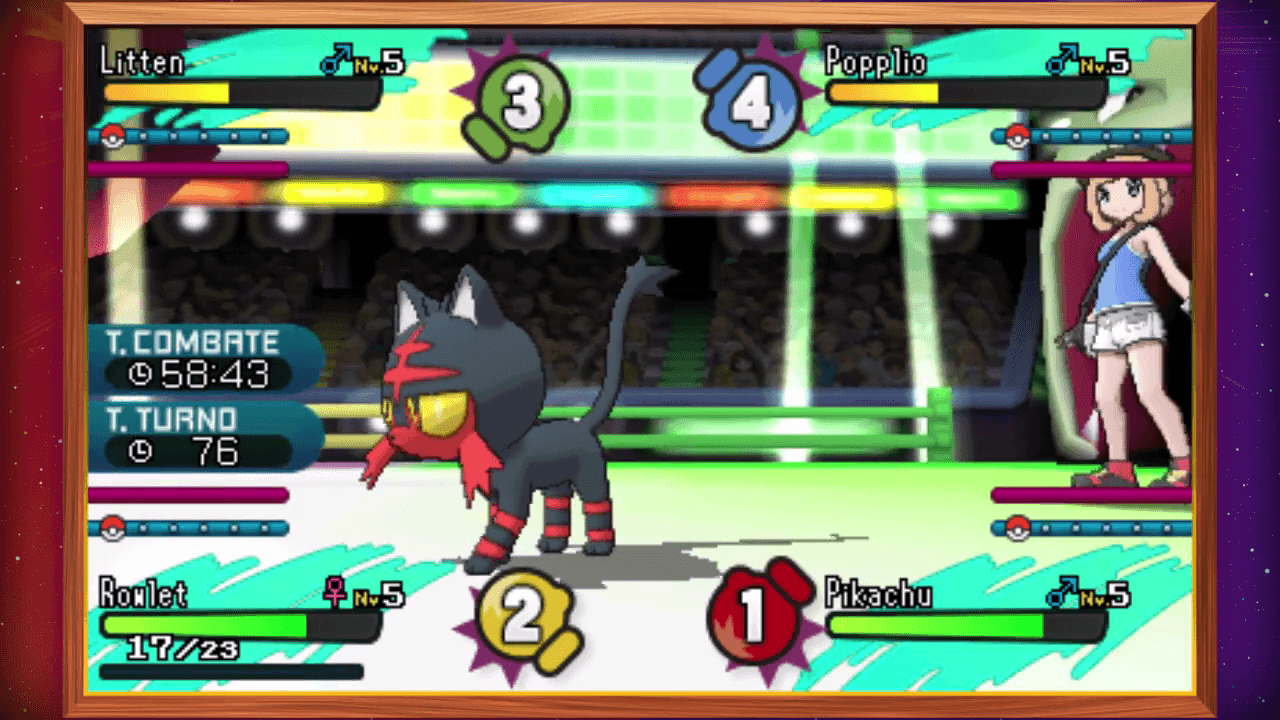 Screenshot de Pokémon Sun