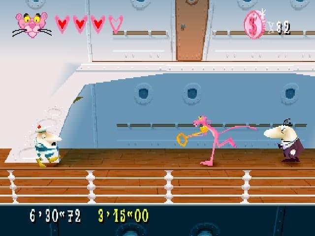 Screenshot de Pink Panther: Pinkadelic Pursuit