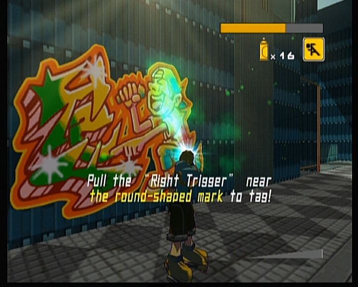 Screenshot de Jet Set Radio Future