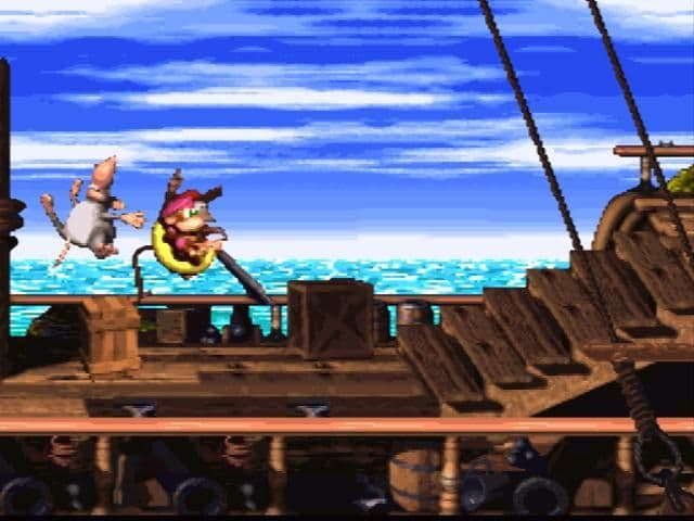 Screenshot de Donkey Kong Country 2: Diddy's Kong Quest
